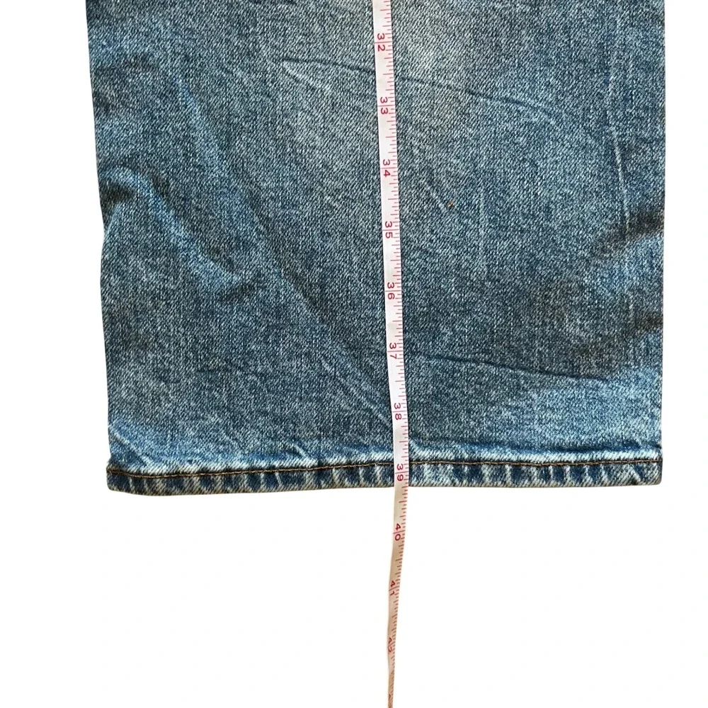 American Eagle Flex Mens Jeans 36x30 Medium Wash Blue Straight Leg Denim‎